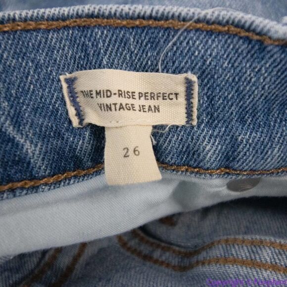 Madewell The Mid-Rise Perfect Vintage Jean in Enmore Wash, 26 - Picture 15 of 16